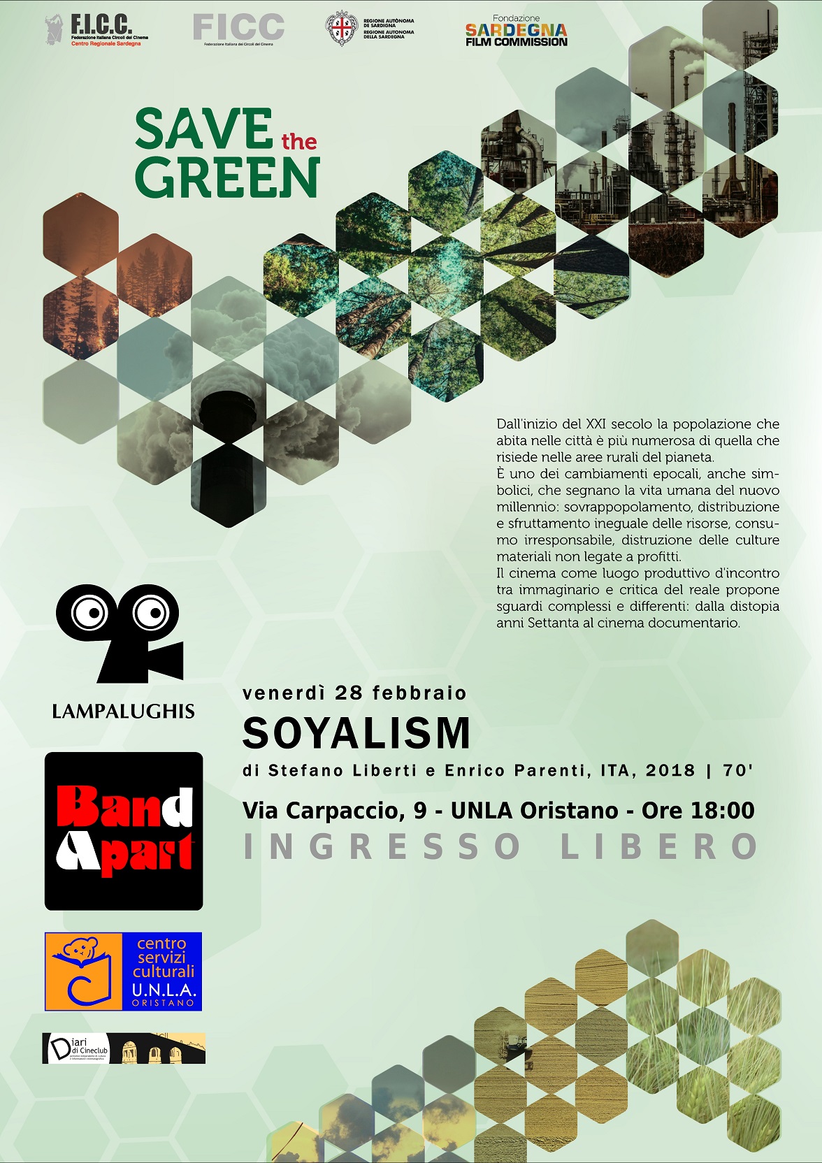 UNLA Oristano Save the Green CAGLIARI POST