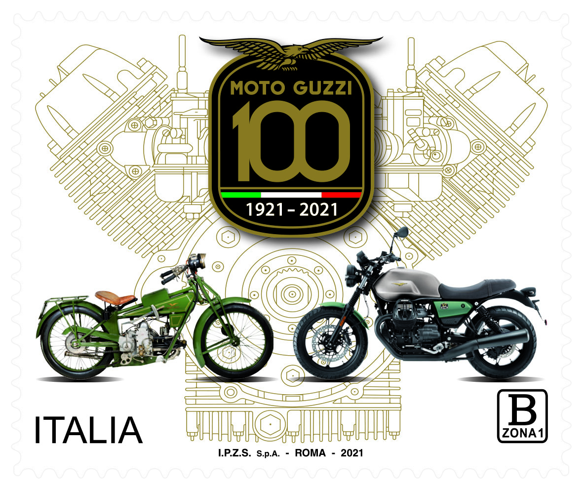 Emesso Un Francobollo Dedicato Alla Moto Guzzi