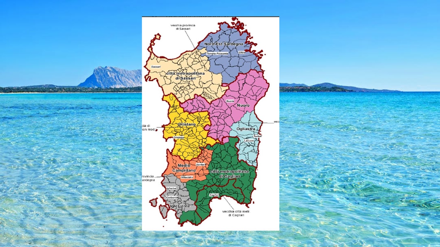 Sardegna ecco le nuove province. Alla faccia del referendum del 2012, la sovranità appartiene al popolo??