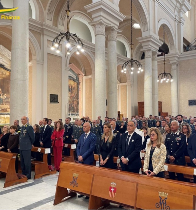 Celebrata a Cagliari la ricorrenza di San Matteo Apostolo, patrono della Guardia di Finanza