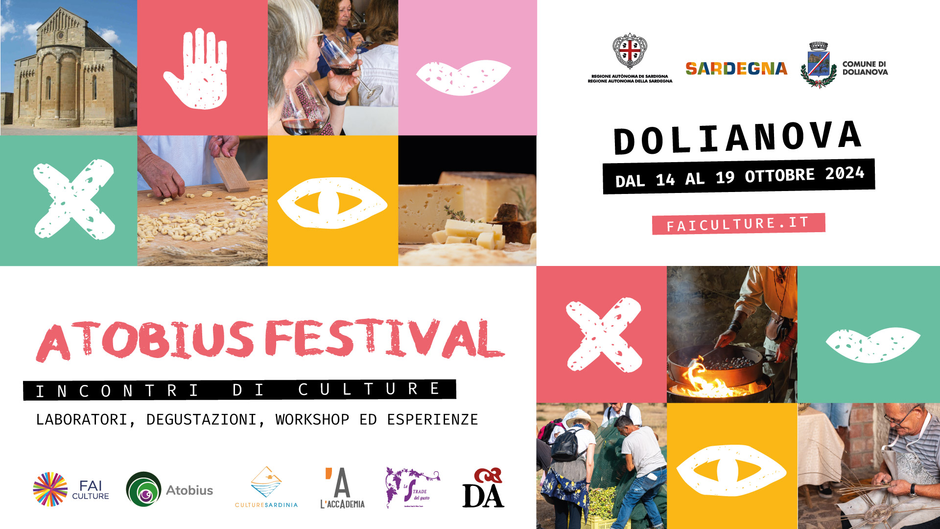 Dolianova. 14/19 Ottobre IV edizione del Festival Atobius – l’evento che fa conoscere la cultura del Parteolla ai turisti