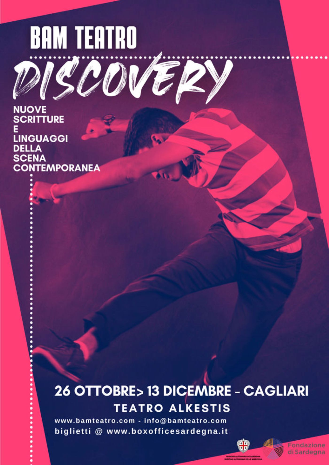 “Discovery / Nuove scritture e linguaggi della scena contemporanea”, Teatro Alkestis: quattro spettacoli dal 26 ottobre al 13 dicembre