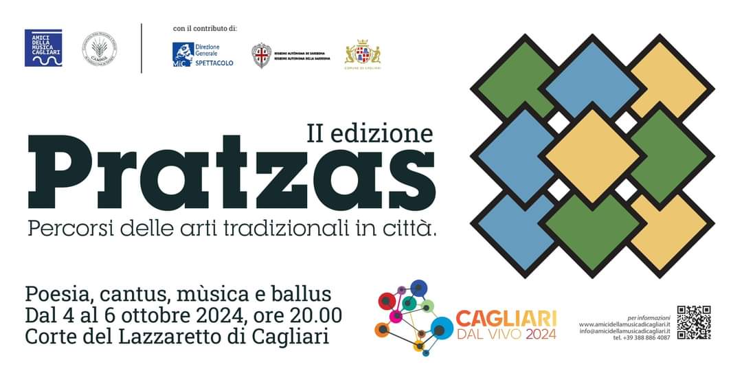 Cagliari. Al Lazzaretto la II edizione del Festival Pratzas dedicato alle arti tradizionali della Sardegna