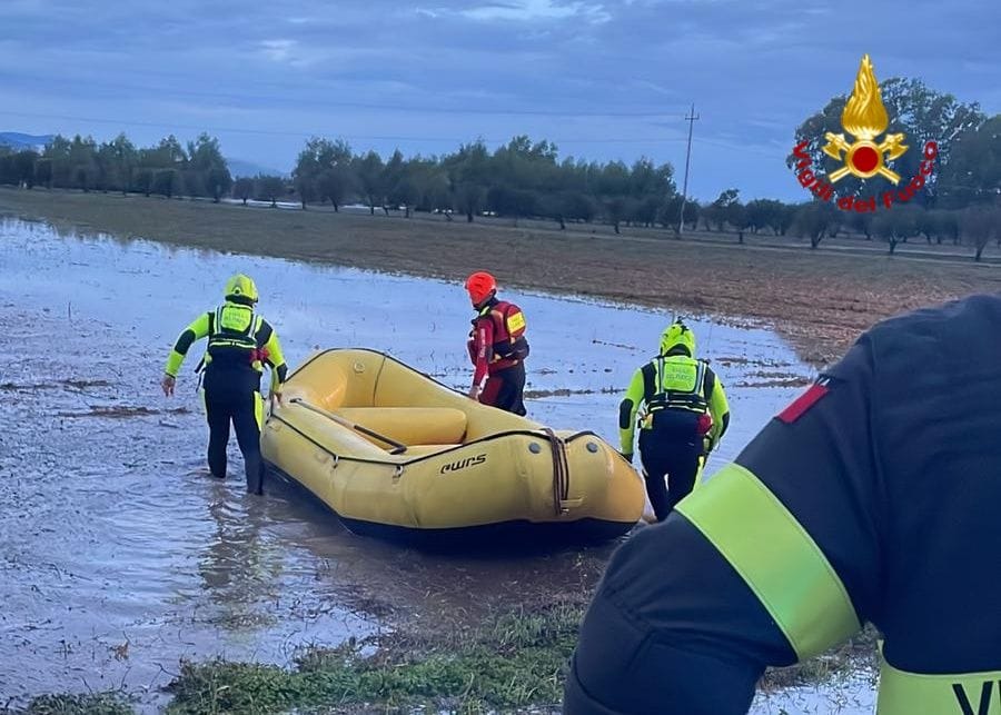 Piogge torrenziali in Sardegna, un disperso nelle campagne di Nuxis