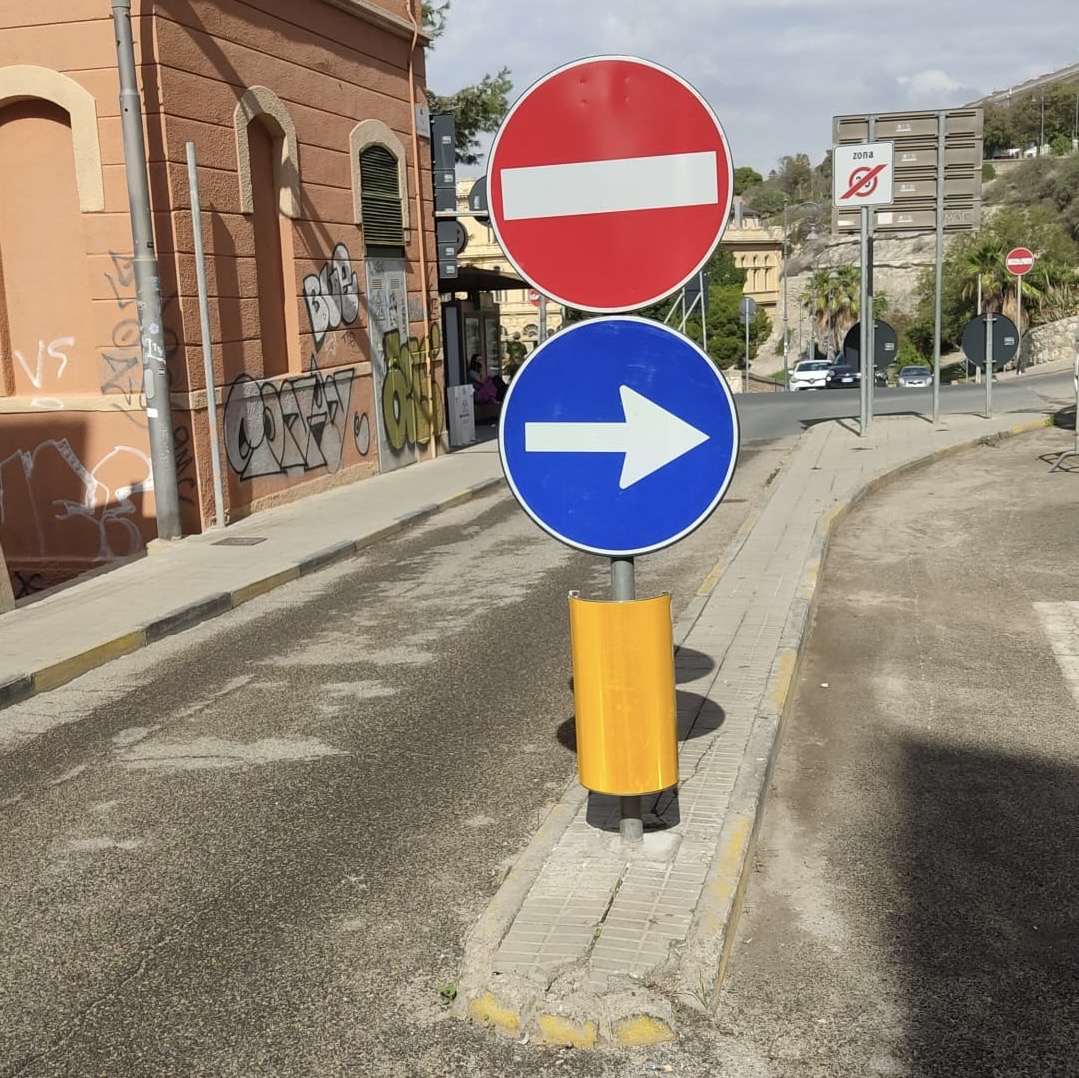 Cagliari. Rimosse le transenne tra via dei Genovesi e via Fiume