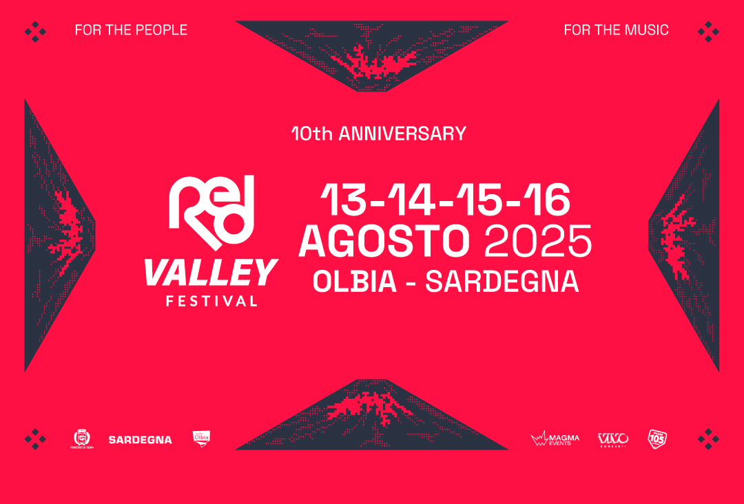 RED VALLEY 2025 IL 13, 14, 15 e 16 agosto a Olbia