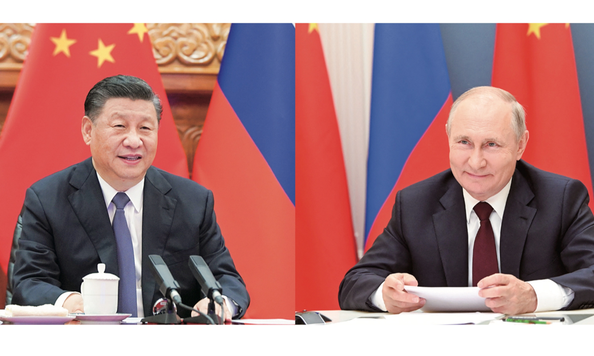 Discorso di fine anno: Putin “andiamo avanti”,Xi Jinping “non si può fermare la riunificazione con Taiwan”