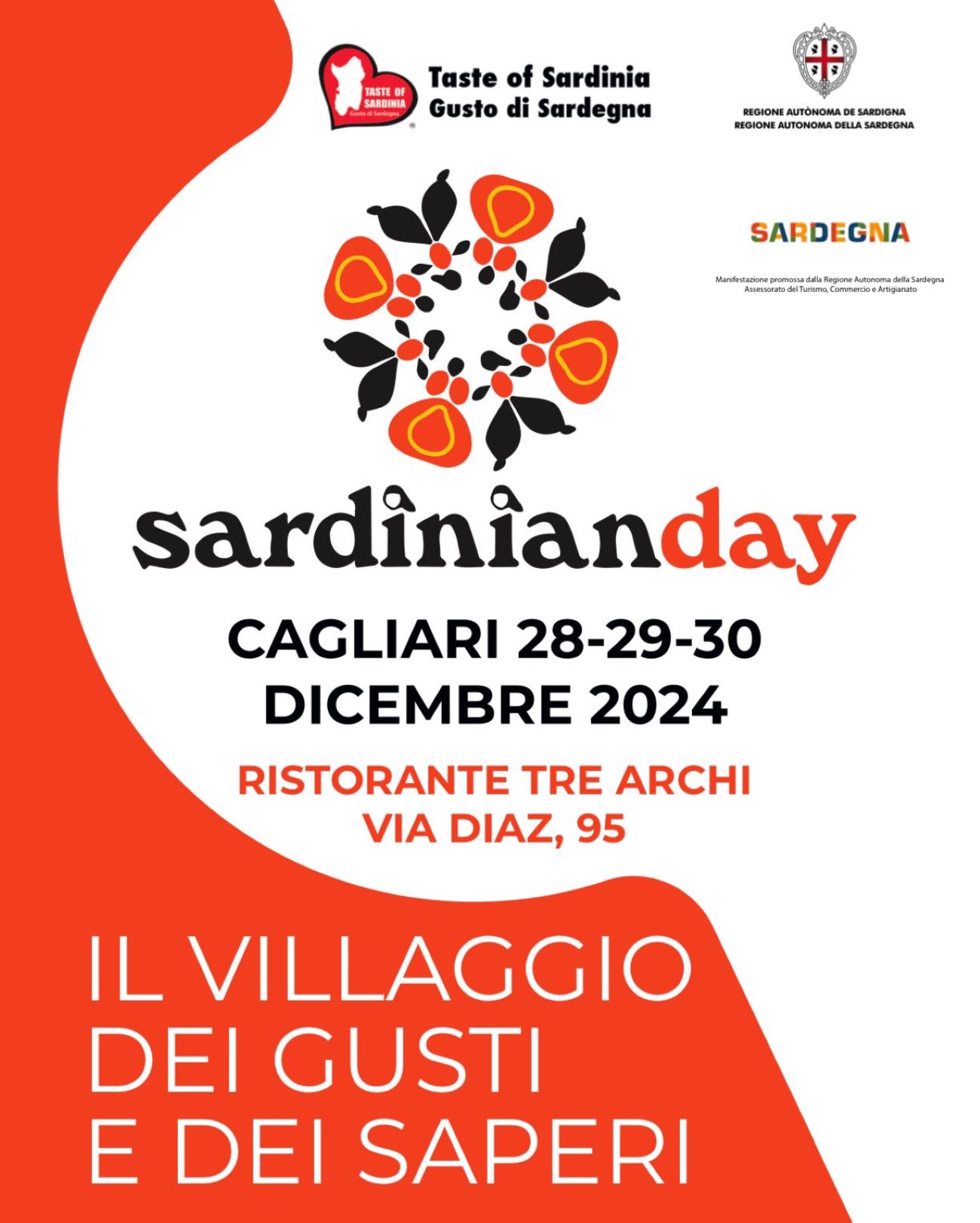 Sardinian Day, dal 28 al 30 dicembre si celebra la Sardegna tra gusto, cultura e tradizione